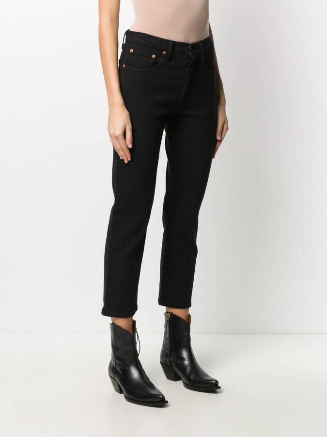 Levi's Straight jeans Zwart