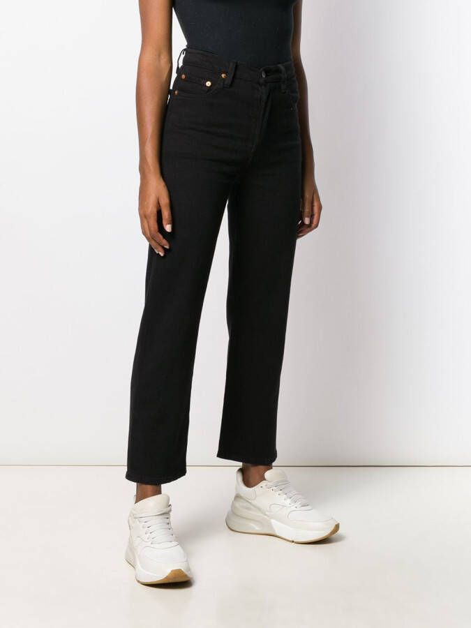 Levi's Straight jeans Zwart