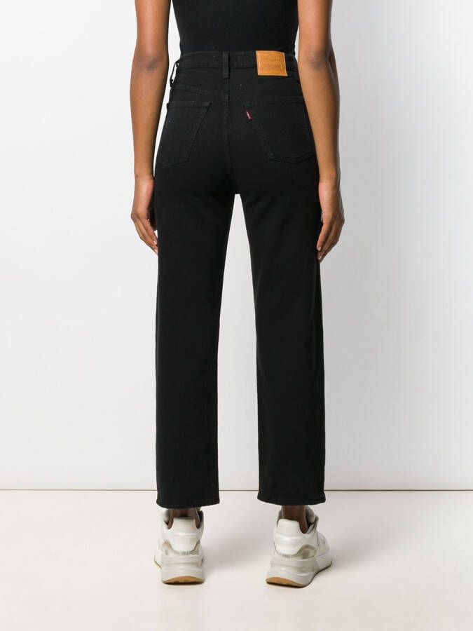 Levi's Straight jeans Zwart