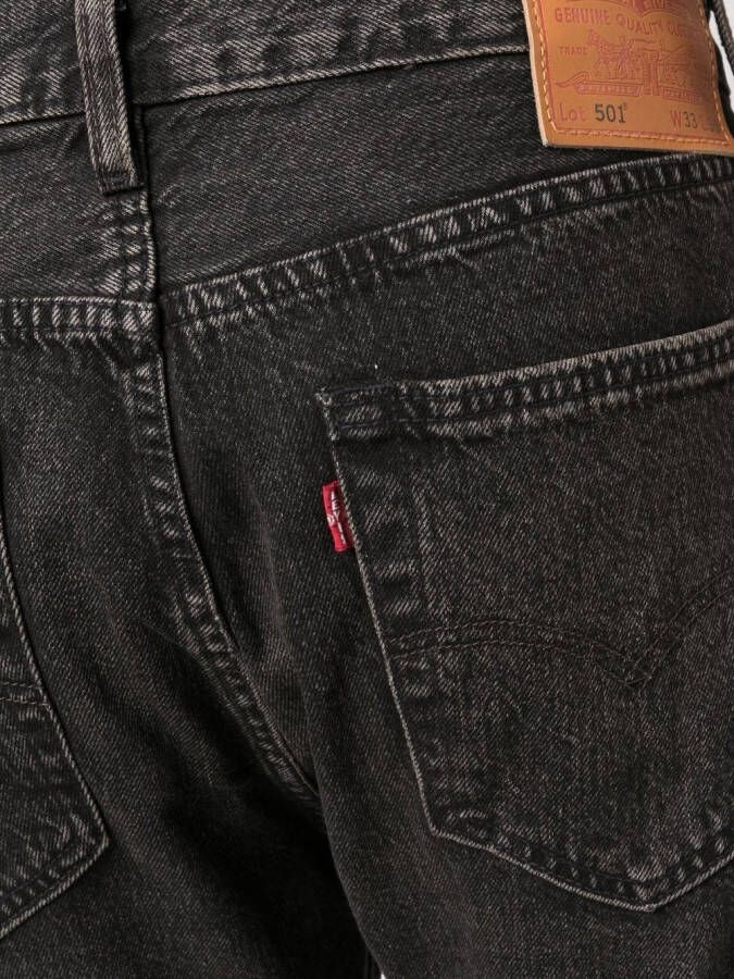 Levi's Straight jeans Zwart