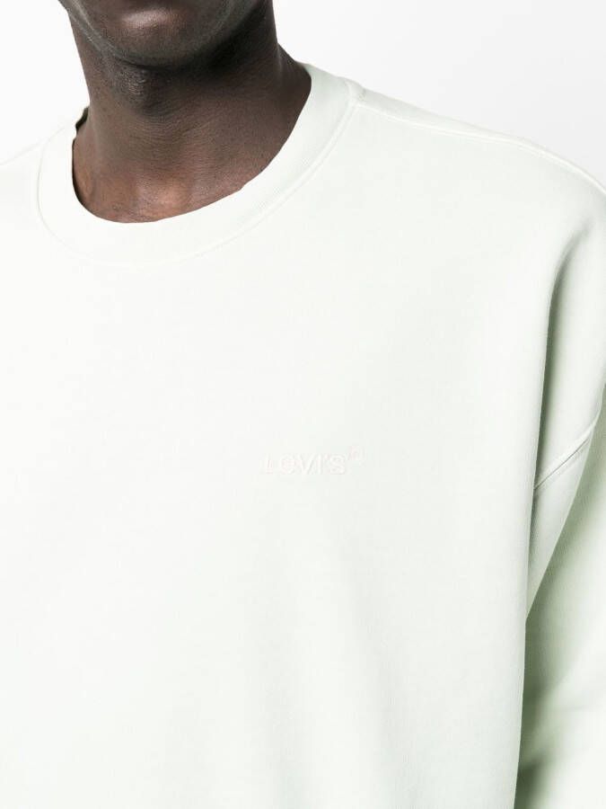 Levi's Sweater met print Groen