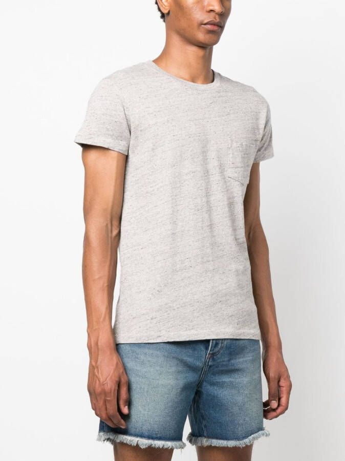 Levi's T-shirt met ronde hals Grijs