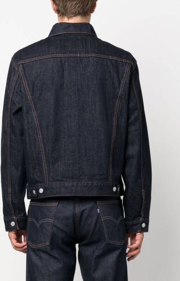 Levi's Type III denim jack Blauw
