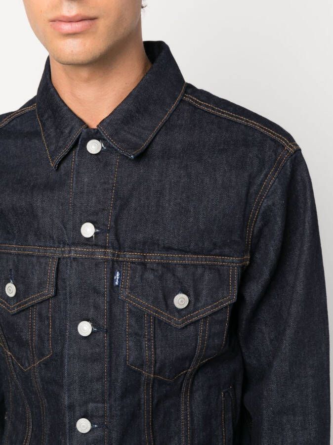Levi's Type III denim jack Blauw