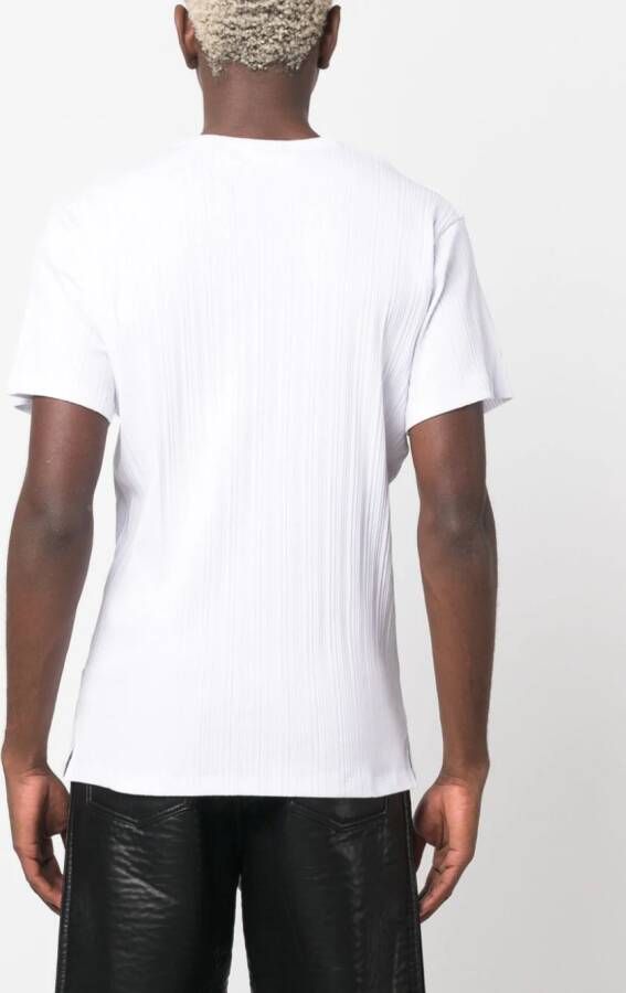 LGN LOUIS GABRIEL NOUCHI T-shirt met uitgesneden details Wit