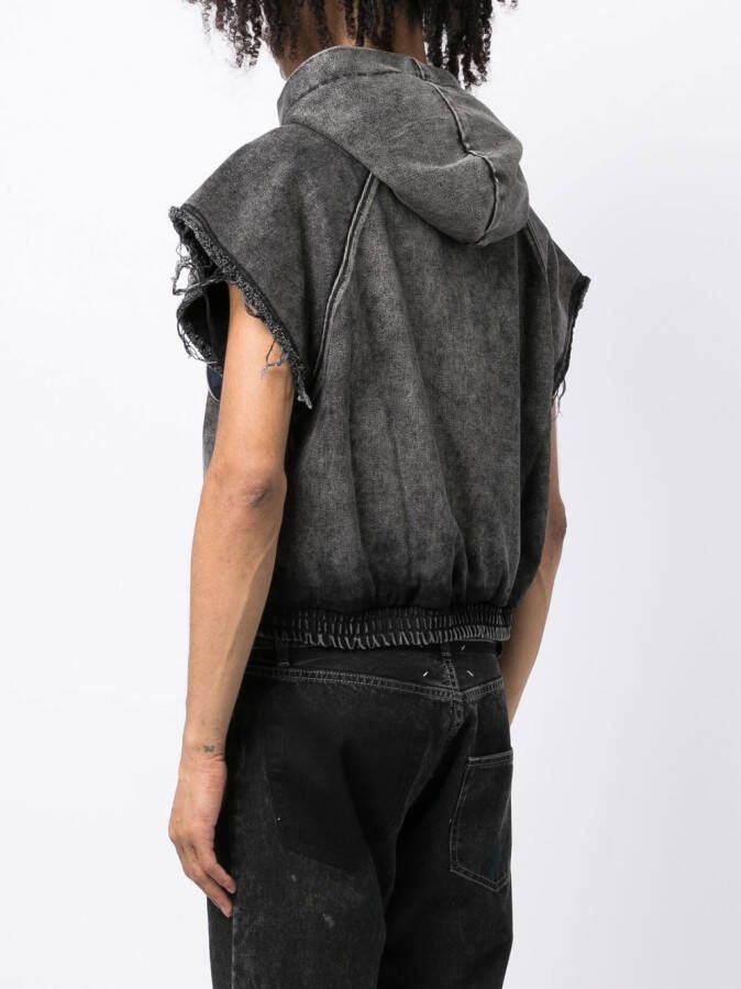 Liberal Youth Ministry Mouwloze hoodie Zwart
