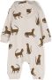 Liewood Romper met dierenprint Bruin - Thumbnail 2