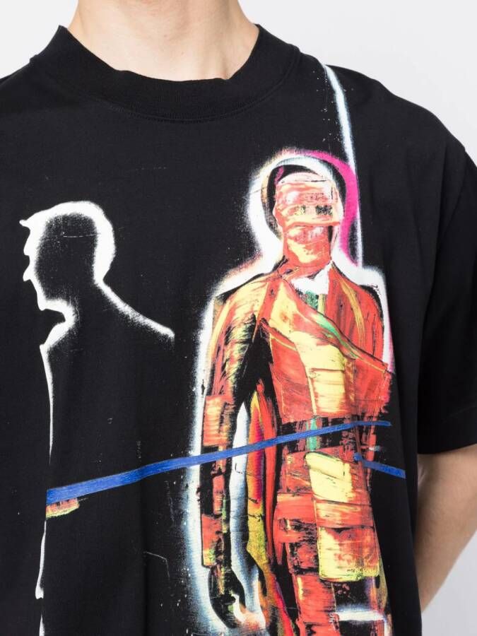 Limitato T-shirt met print Zwart