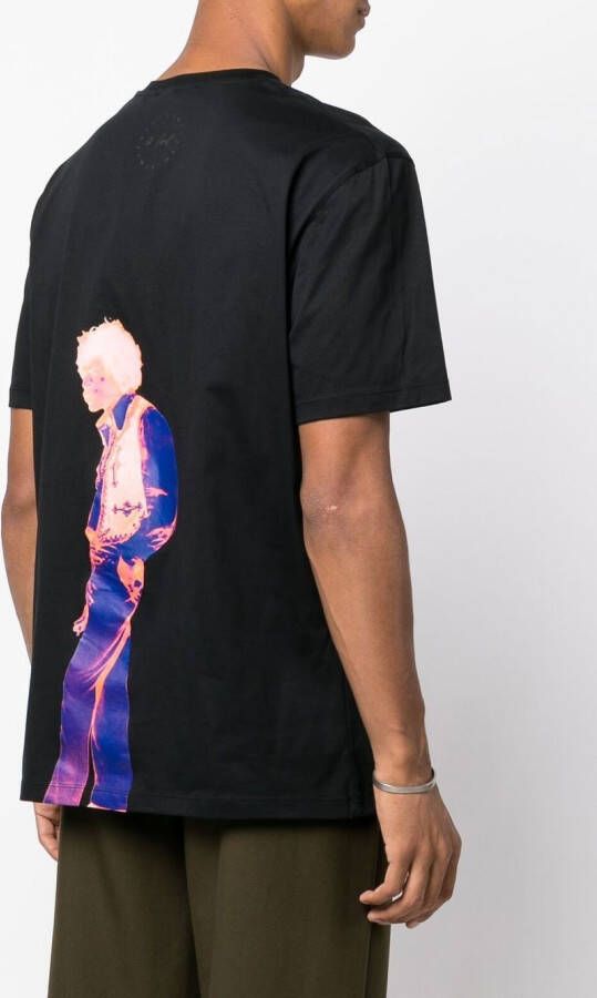 Limitato T-shirt met grafische print Zwart