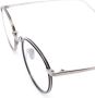 Linda Farrow Comer bril met rond montuur Zilver - Thumbnail 3