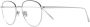 Linda Farrow Bril met rond montuur Zilver - Thumbnail 2