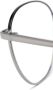 Linda Farrow Bril met rond montuur Zilver - Thumbnail 3