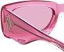 Linda Farrow x Marfa zonnebril Roze - Thumbnail 4