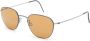 Lindberg 8810 zonnebril met rond montuur Zilver - Thumbnail 2