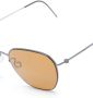 Lindberg 8810 zonnebril met rond montuur Zilver - Thumbnail 3