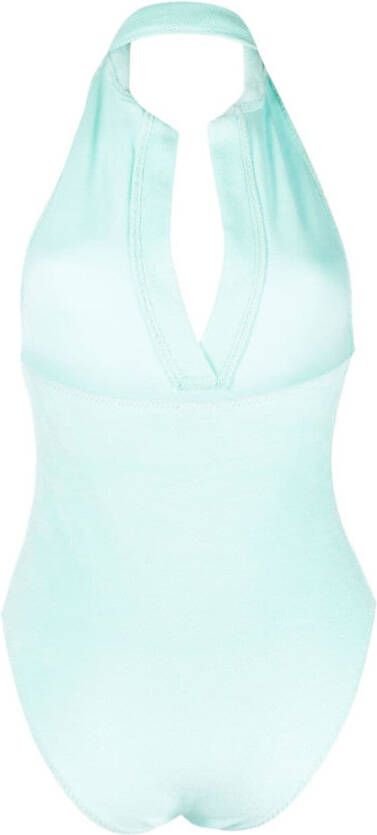 Lisa Marie Fernandez Badpak met badstof Blauw