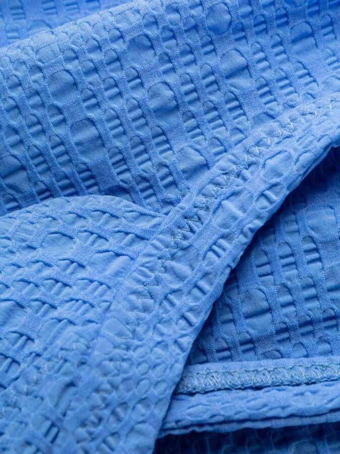 Lisa Marie Fernandez Badpak met strikdetail Blauw