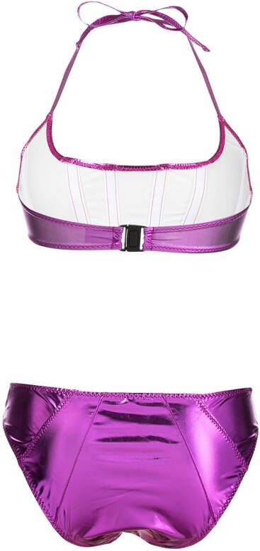 Lisa Marie Fernandez Korset bikini Paars