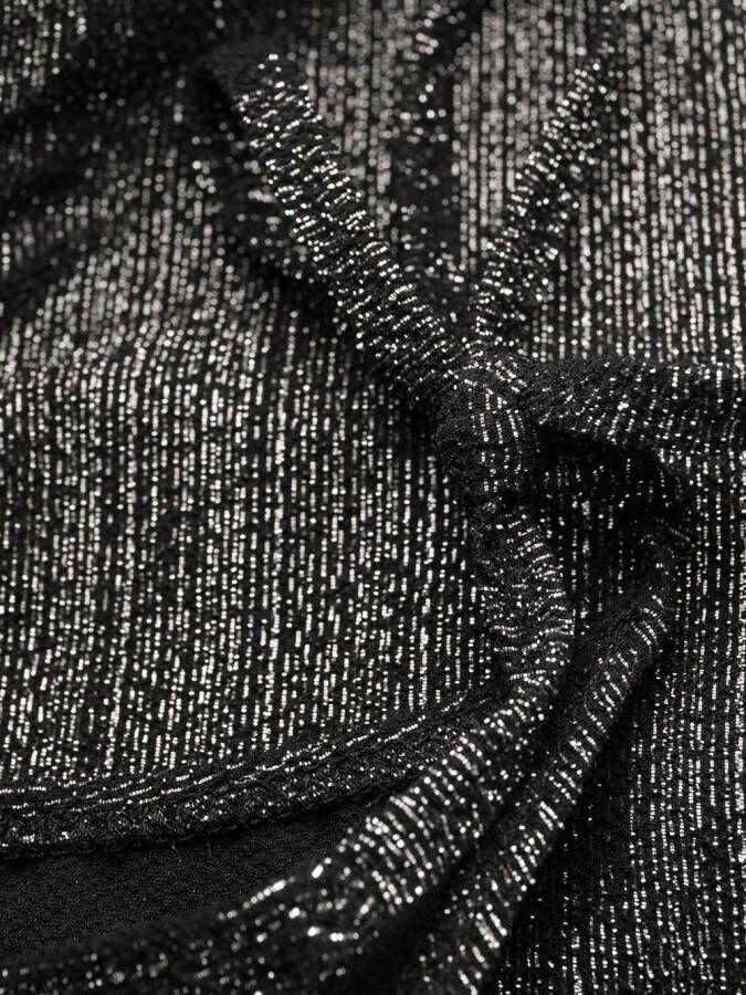 Lisa Marie Fernandez Lurex bikini Zwart