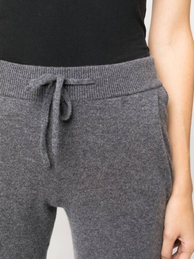 Lisa Yang Broek met toelopende pijpen Grijs