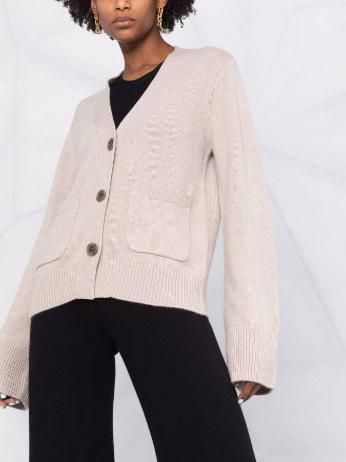 Lisa Yang Button-down vest Beige