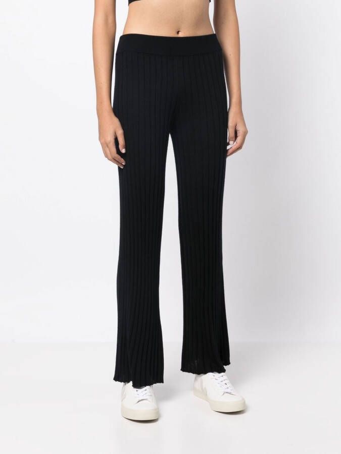 Lisa Yang High waist broek Zwart