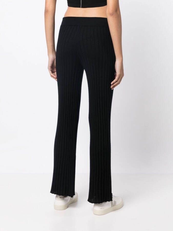 Lisa Yang High waist broek Zwart