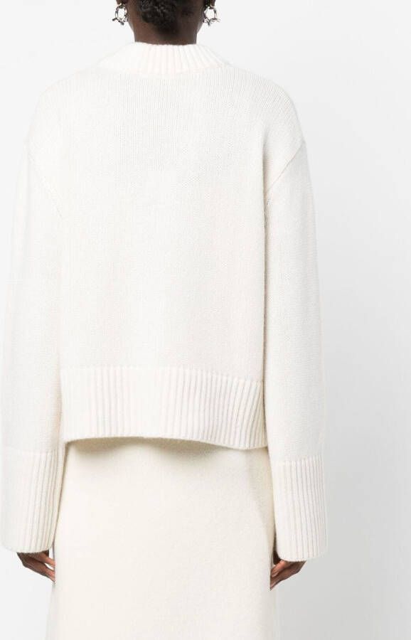 Lisa Yang Kasjmier trui Beige