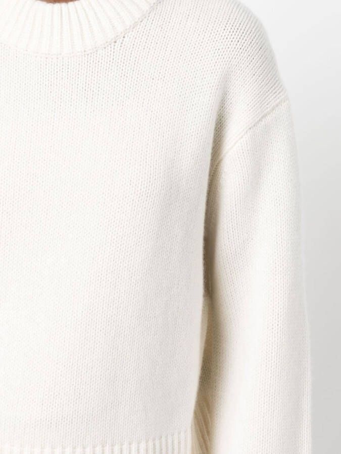 Lisa Yang Kasjmier trui Beige
