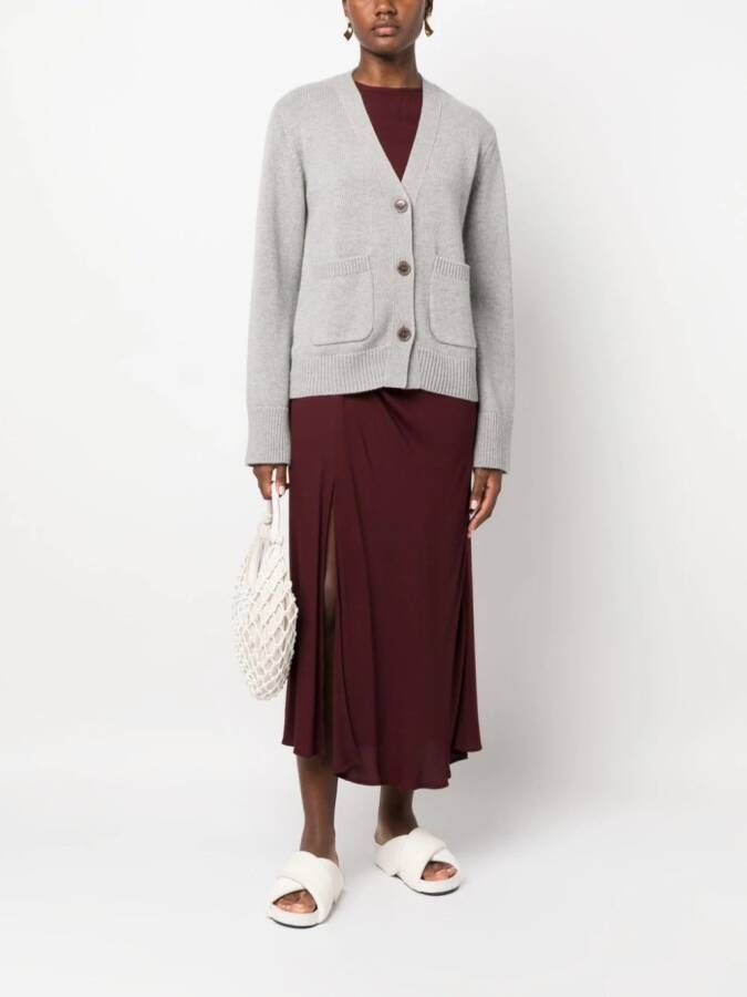 Lisa Yang Kasjmier vest Grijs