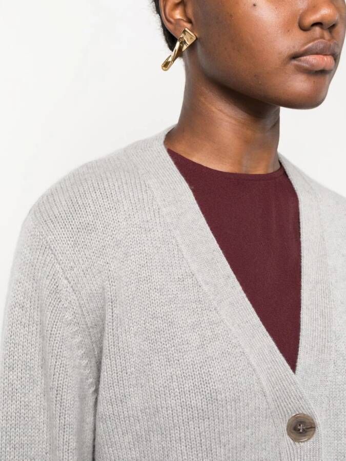 Lisa Yang Kasjmier vest Grijs