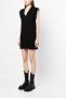 Lisa Yang Mini-jurk met franje afwerking Zwart - Thumbnail 3