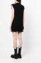 Lisa Yang Mini-jurk met franje afwerking Zwart - Thumbnail 4
