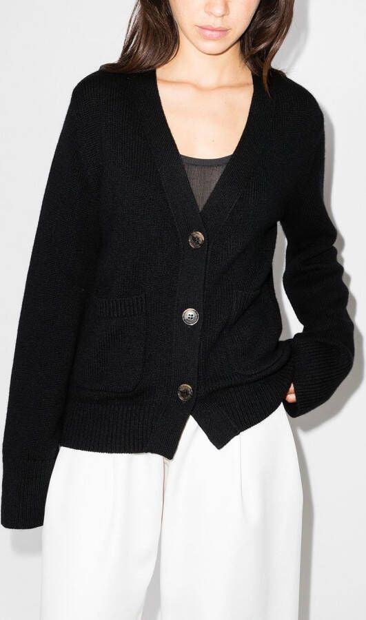 Lisa Yang Oversized vest Zwart