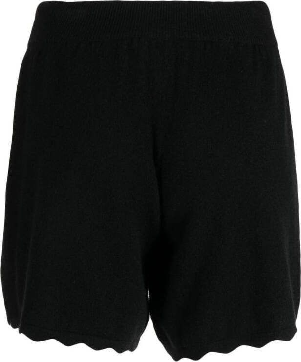 Lisa Yang Shorts met trekkoordtaille Zwart