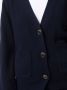 Lisa Yang Vest met V-hals Blauw - Thumbnail 5