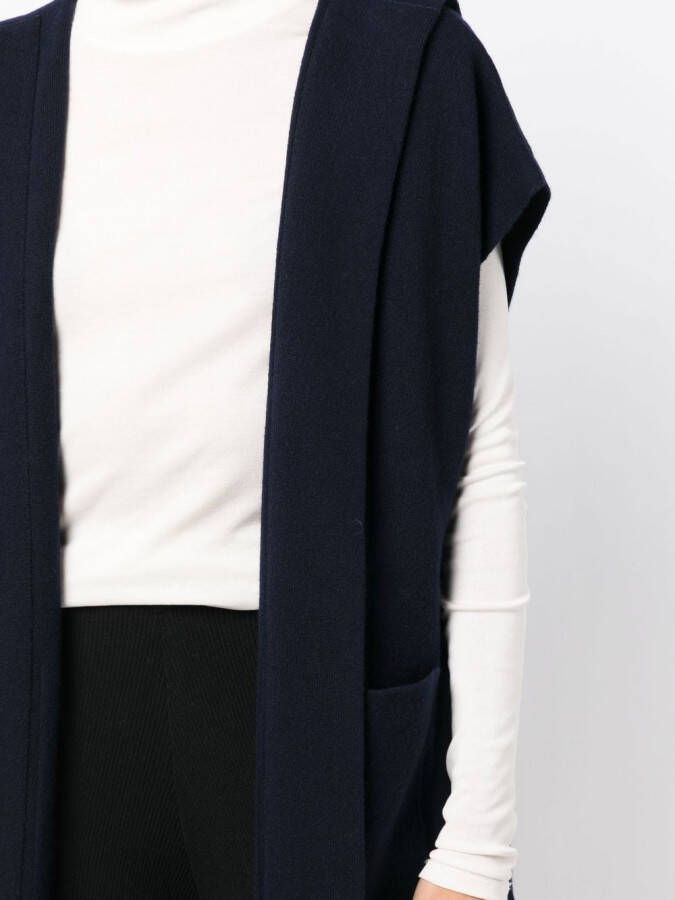 Lisa Yang Vest met verlaagde schouders Blauw