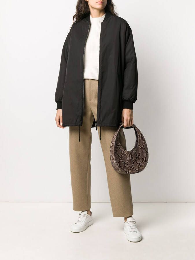 Liska Oversized bomberjack Zwart