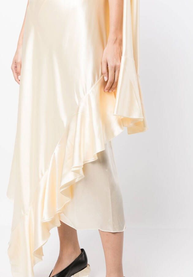 Litkovskaya Asymmetrische jurk Geel