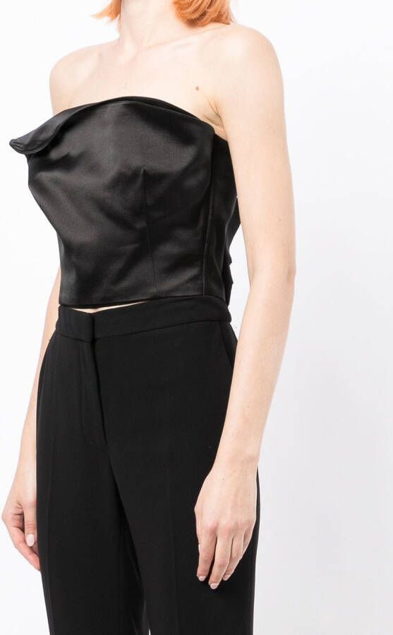 LITKOVSKA Asymmetrische top Zwart