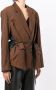 LITKOVSKA Blazer met colourblocking Bruin - Thumbnail 3