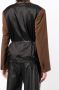 LITKOVSKA Blazer met colourblocking Bruin - Thumbnail 4