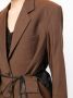 LITKOVSKA Blazer met colourblocking Bruin - Thumbnail 5