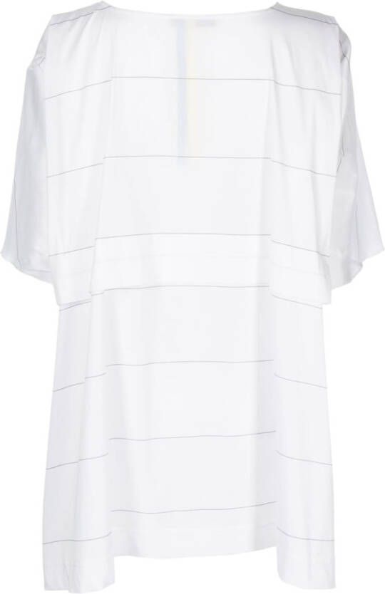 LITKOVSKA Gestreepte blouse Wit