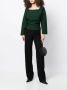 LITKOVSKA High waist broek Zwart - Thumbnail 2