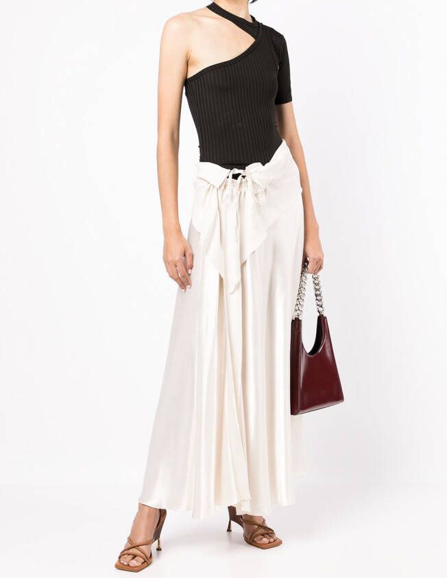 LITKOVSKA Uitgesneden midi-rok Wit