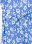 Little Bambah Midi-jurk met bloe print Blauw - Thumbnail 3