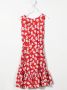 Little Bambah Mouwloze midi-jurk Rood - Thumbnail 2