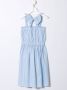 Little Bambah Verfraaide jurk Blauw - Thumbnail 2