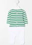 Little Bear Gestreepte pyjama Groen - Thumbnail 2